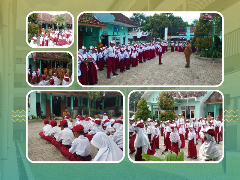 Hari Pertama Efektif Semester Genap Tahun Ajaran 2025/2026 di SDN 1 Tenggir
